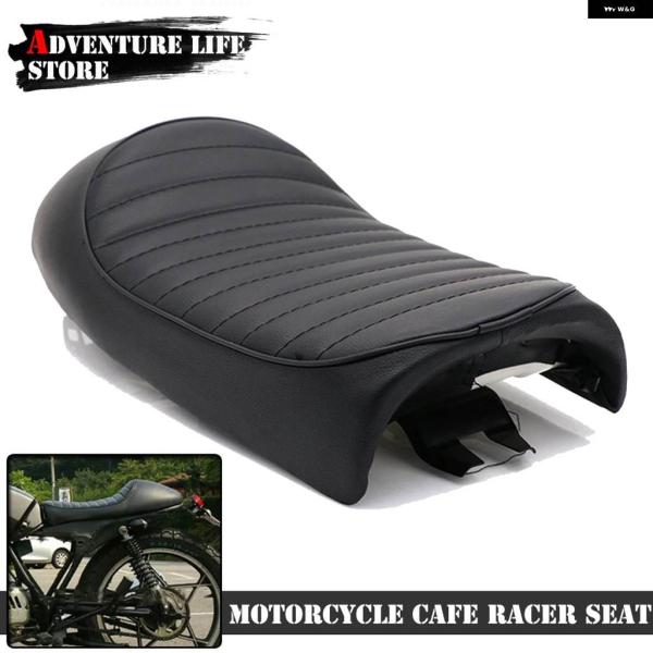 並行輸入品バイク スクランブラー ヴィンテージハンプサドルシート ホンダ CG125 CB350 C...