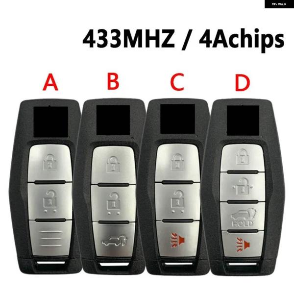 並行輸入品 DIYKEY 三菱 アウトランダー 2022 2023 2024 433MHZ 4A ス...
