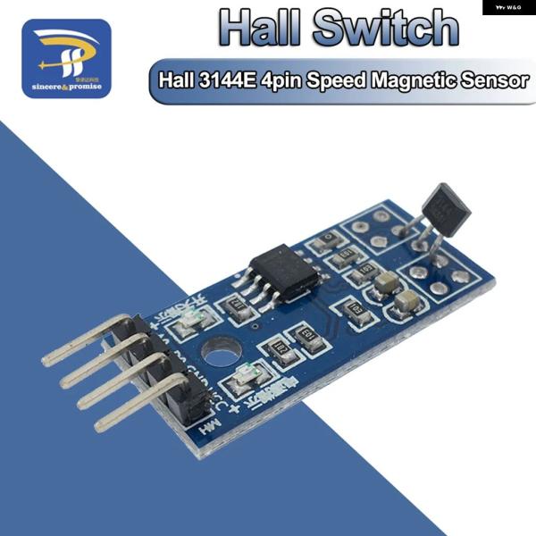 並行輸入品 1/5/10個 ホールセンサー モジュール 3144E 4ピン ホールスイッチスピード ...