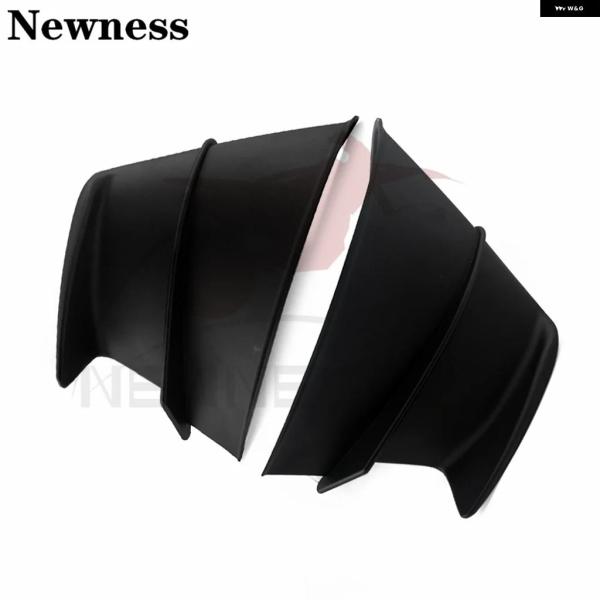 並行輸入品 オートバイ フロント フェアリング サイド ウィングレット エア ディフレクター マット...