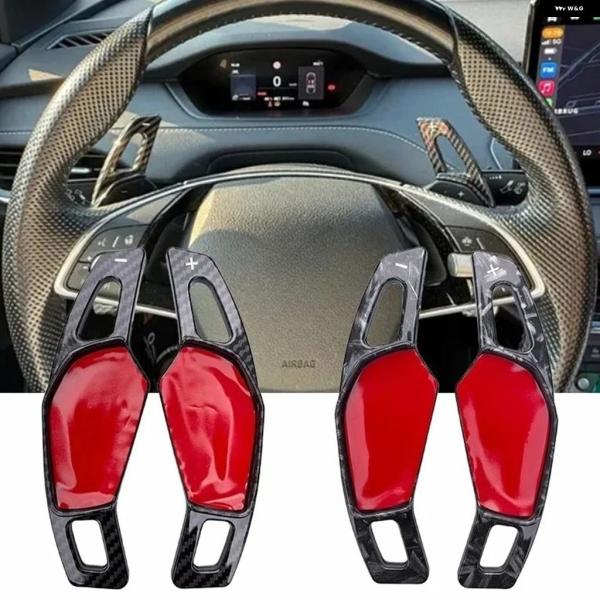 並行輸入品 ステアリングホイール シフト パドルエクステンド シフター ステッカー DSGギアSKO...