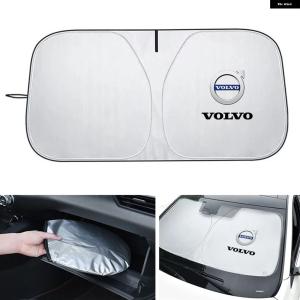 ボルボ（VOLVO） ロゴ入り フロントサンシェード 車用サンシェード 日