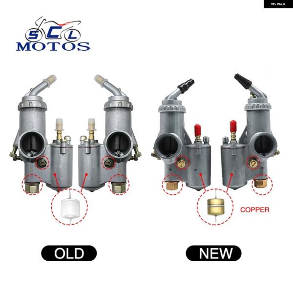 並行輸入品 オートバイ キャブレター 1ペア BMW KC750 PZ28 R50 R69S R12...