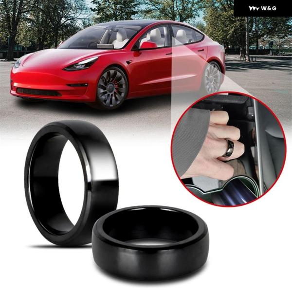 並行輸入品  テスラ モデル3 モデルY スマートキーリングアクセサリー NFCセラミックリング キ...