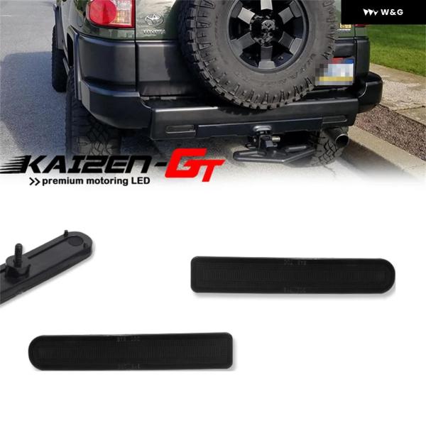 並行輸入品  スモーク/レッドレンズ カーリア バンパー リフレクター テール ブレーキライト カバ...