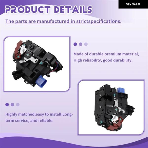 並行輸入品  リア右ドアロックラッチ アクチュエーター VW ゴルフ GTI MK5 トゥーラン フ...