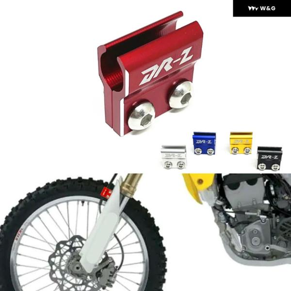 並行輸入品フロントブレーキホースクランプ ホルダー ガイド スズキ DRZ400SM 2005-20...