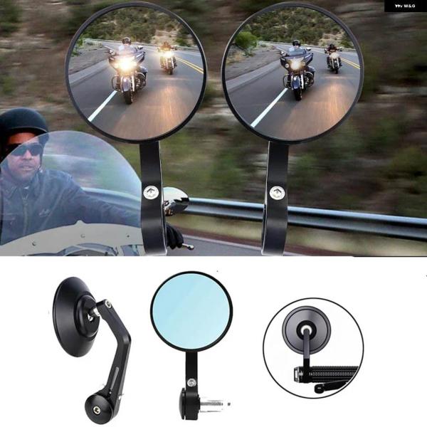 並行輸入品 オートバイ ミラー 7/8インチ 22MM バーエンド ミラー クロスファイア 500 ...