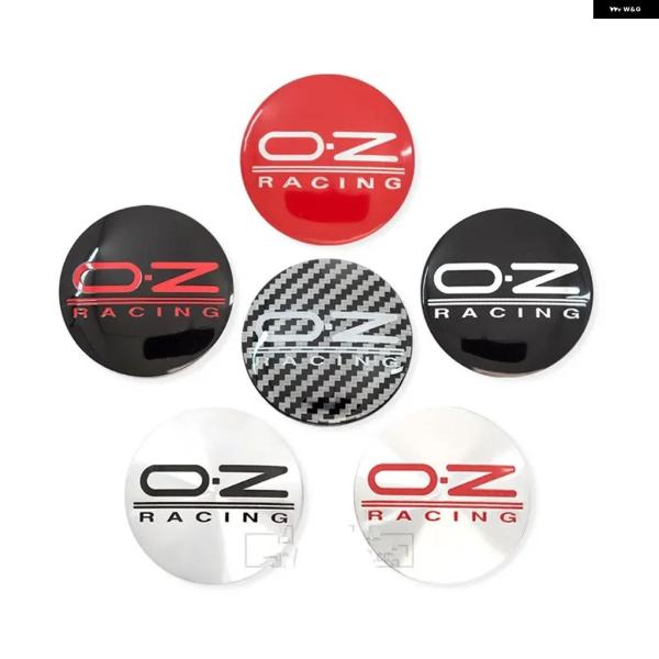 並行輸入品 4個 62MM OZ RACING M595 ホイールセンターキャップ ハブ ハブキャッ...
