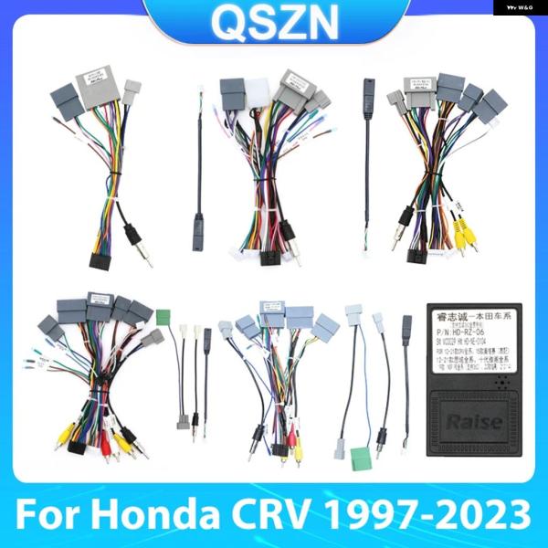 並行輸入品 ホンダ CR-V 2002-2023 シビック 車用 16ピン配線 ハーネス アダプター...