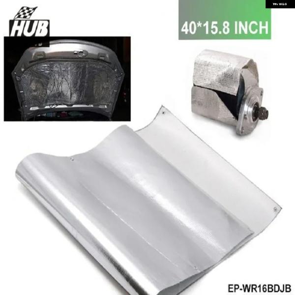 並行輸入品 レーシングアルミ遮熱板 40*15.8インチ トヨタ SUPRA JZA80 2JZ-G...