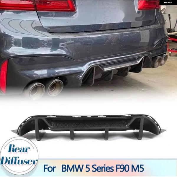 並行輸入品 BMW F90 5シリーズ M5 2018-2020用 カーボン 製リア バンパー ディ...