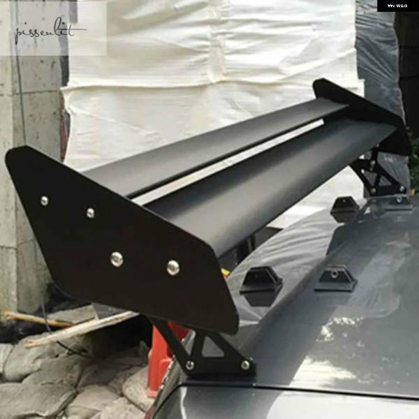 並行輸入品 2020 カースポイラー ダブルレイヤー セダン レーシングカー 135CM リア トラ...