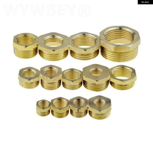 並行輸入品 真鍮六角ブッシングレデューサー パイプ ティング 1/8 1/4 3/8 1/2 3/4...