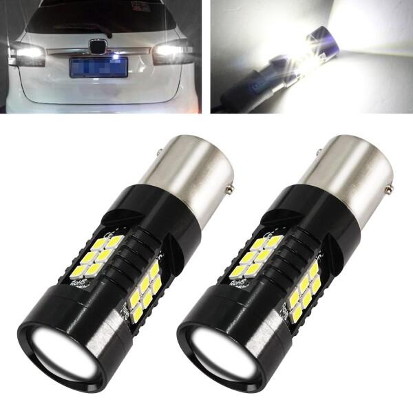 Aoling S25 1157 BAY15D P21/5W LED 超拡散レンズ付き 21連SMD爆...