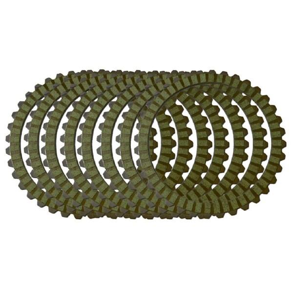 AHL バイク クラッチ板 クラッチフリクションディスク 8枚セット ハーレー Harley XL8...