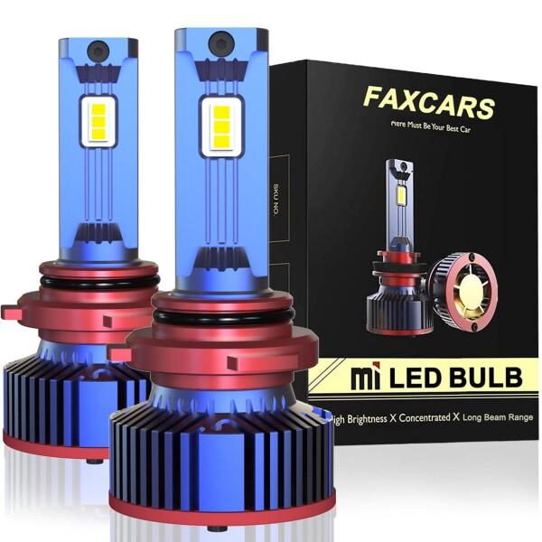 FAXCARS HB4 LEDフォグ 爆光 9006 LEDヘッドライト車検対応爆光高輝度6000K...