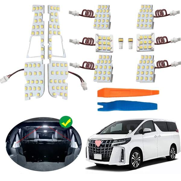 トヨタ アルファード30系 LED ルームランプ ヴェルファイア LED ルームランプ 30系 専用...