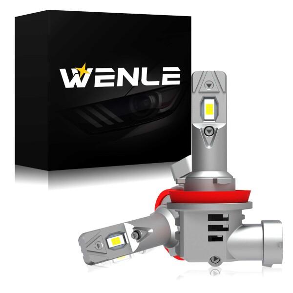 WENLE(ウエンレ) 新規 純正ハロゲンサイズ+爆光16000LM H8/H9/H11/H16共用...