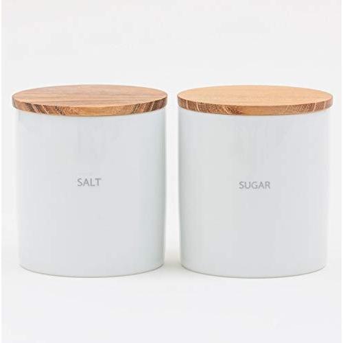 LOLO | 保存容器 | SALT &amp; SUGAR | キャニスターセット | 日本製 | 陶器 ...