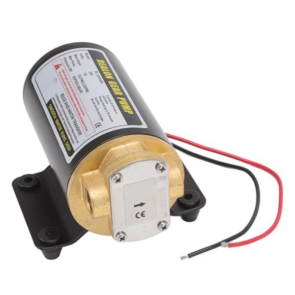 電動ギアオイルポンプ 高圧熱保護 耐摩耗性 安定した性能 オイル移送ポンプ (24V)