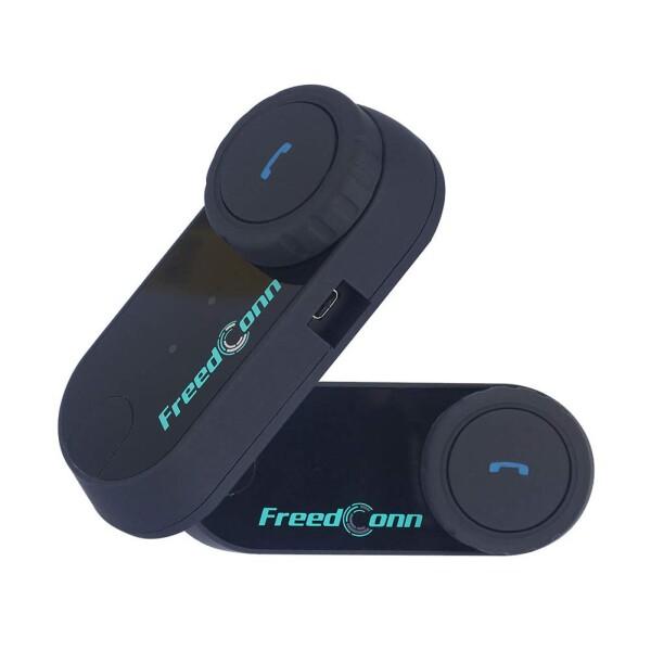 FreedConn TCOM-VBオートバイのヘルメットのブルートゥースヘッドセット、Bluetoo...
