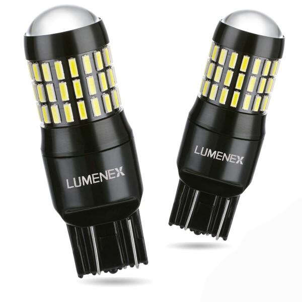 LUMENEX T20 シングル球 LED バックランプ 無極性 高輝度 4014SMD 66連 W...