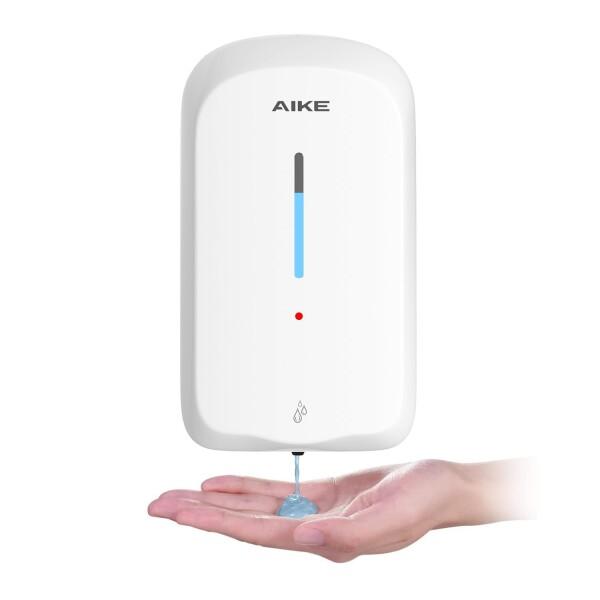 AIKE 壁掛け ハンドソープディスペンサー 自動 非接触 業務用ソープディスペンサー 液体タイプ ...
