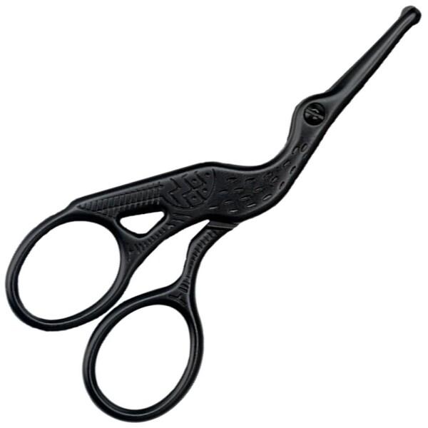 鼻毛はさみ 鼻毛切り 眉毛はさみ 丸いセーフティはさみ プレミアムステンレス鋼 先丸 ビンテー