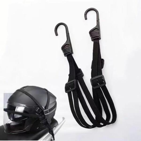 PAVIKE 自転車 荷台 ゴム フック付きゴムバンド バイク 荷物固定ベルト 2本入り 60cm/...