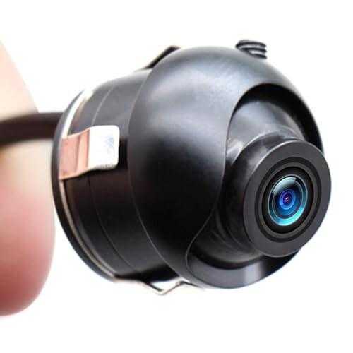 Boomboost 車のバックアップカメラ、360度回転可能なフロント/サイド/リアビューカメラナイ...