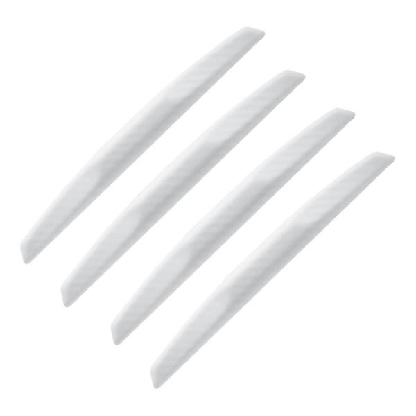 Secchuu 車外用品ドアガード カーボン調 シリコン素材 衝突防止 カーメイト バックミラーガー...