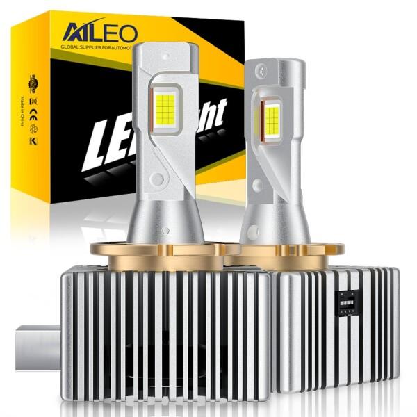 AILEO 2024 D3S LEDバルブ、22000ルーメン、110W、6500Kホワイト、エラー...