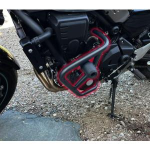 SHINKXMT エンジンガード ハイウェイクラッシュバー フレーム保護 ハイウェイクラッシュバー適用