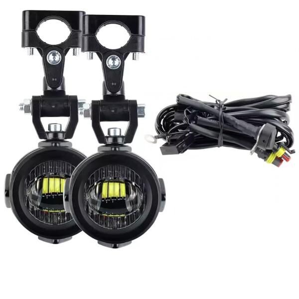 zmart バイク フォグランプ 補助 ライト 明るい ランプ 40W 6000K BMW用 R12...