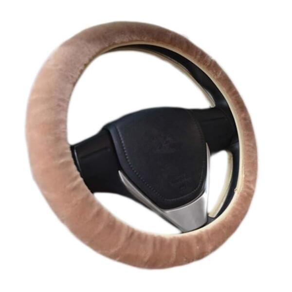 ハンドルカバー 軽自動車 ステアリングカバー 秋冬 ウォーム あたたかい ふわふわ ステアリング