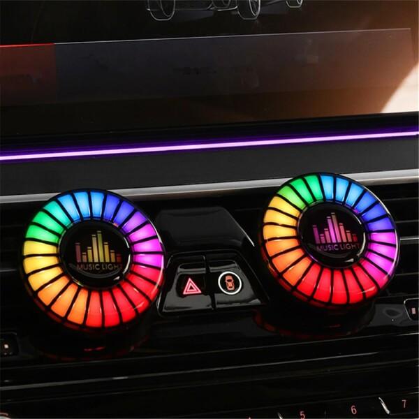 AUSTYLCO 車 LED テープ 雰囲気 車用アンビエンスライト 車載雰囲気ライト ミニサイズ ...