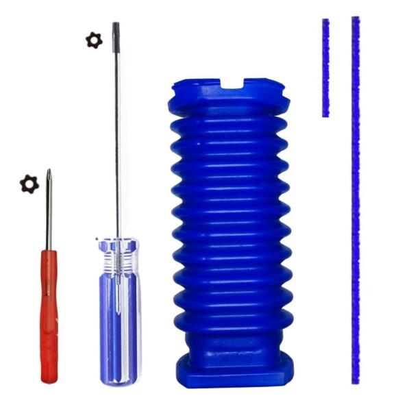 GIZLABO スリム クリーナー ヘッド 互換品 蛇腹ホース フェルト 特殊工具セット ダイソン対...