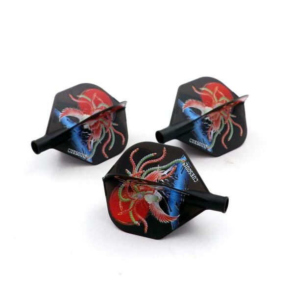 CUESOUL TERO FLIGHT 山口晴生選手モデル（スタンダードシェイプ)、3個セット(CS...