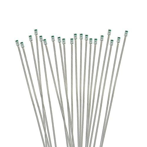 PTFE 配線付き SMD 0603 チップＬＥＤ 赤色 20本入り 電車模型 鉄道模型 建物模型 ...