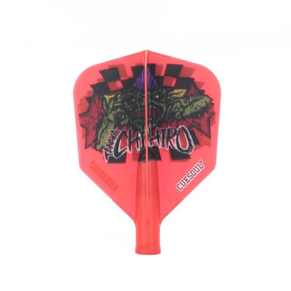 CUESOUL TERO FLIGHT 田中千尋モデル ビッグウィングシェイプ フライト 3個セット...