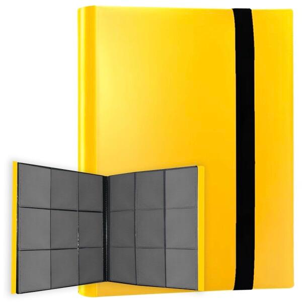 REIYAIBA カードファイル トレーディングカード バインダー スリーブ対応 横入れ コレクショ...