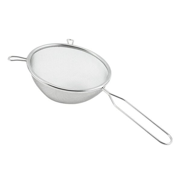 Doyime こし器 粉ふるい 細かいメッシュ ふるい ステンレス製 取っ手付き 食洗機対応 小麦粉...