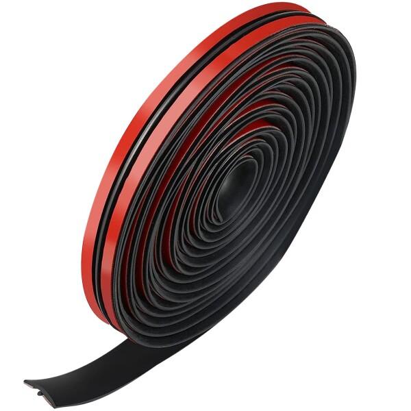 EsiFare T字型 車用モール 5m 隙間テープ 車 ドアエッジガード T型テープ 車用 長 風...