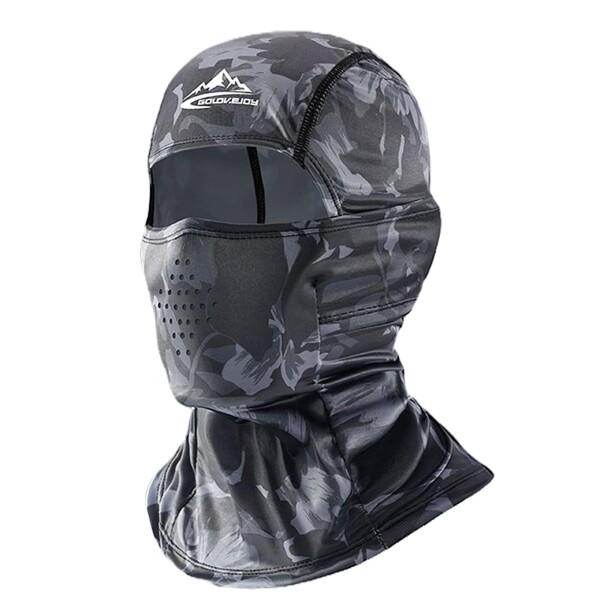 (ZVCXOE) フェイスカバー 冷感 メンズ バラクラバ 迷彩 uvカット タクティカル マスク ...