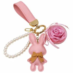 (ROSE ISLAND) 母の日のプレゼント人気 プリザーブドフラワー キーホルダーレディースキーホルダー