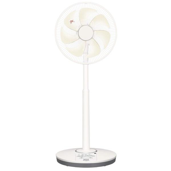 パナソニック リビング扇風機 DCモーター 温度センサー搭載 切/入タイマー付 シルキーベージュ F