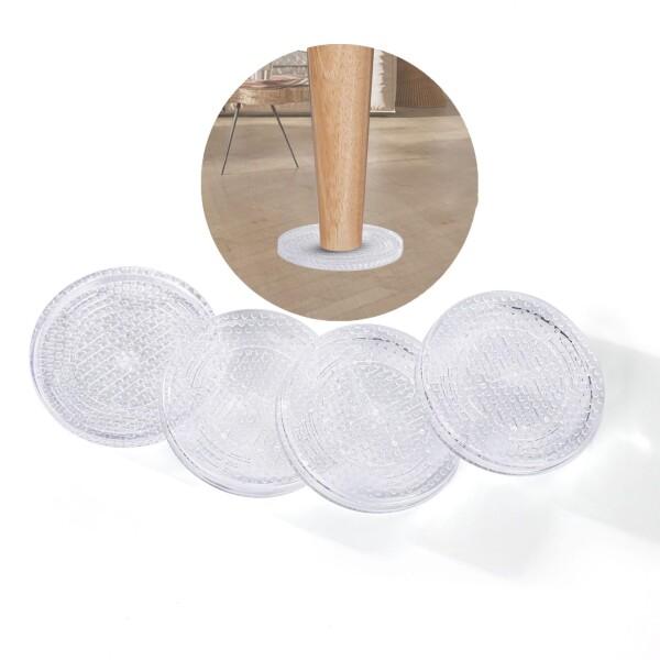 MINBOOT ソファ 滑り止めマット 強力 透明 4枚セッ ソファー シリコン 防音シート 冷蔵庫...