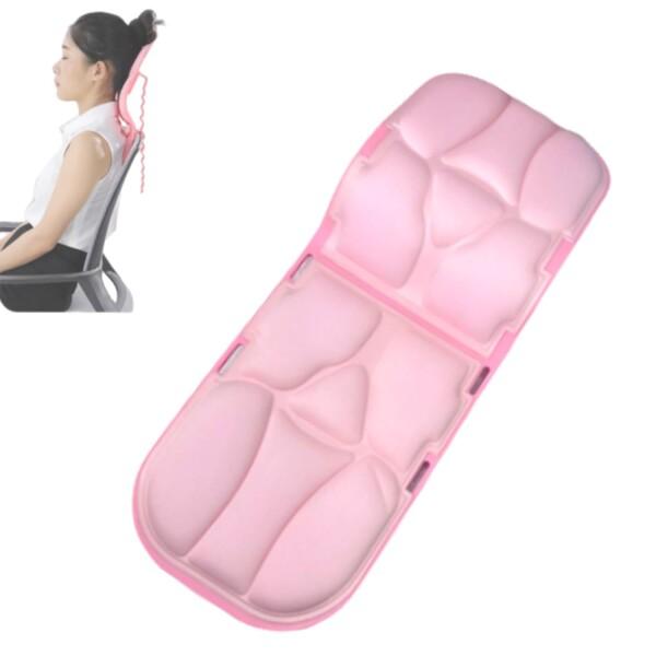 挟める、背負える「後付けヘッドレスト」  拡張された背もたれ 曲線スロープデザイン ヘッドレ