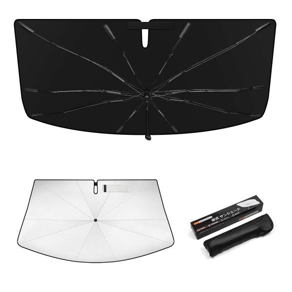 新型 セレナ C28系 傘型 フロントガラス サンシェード 遮光 断熱 SERENA C28 車種専...